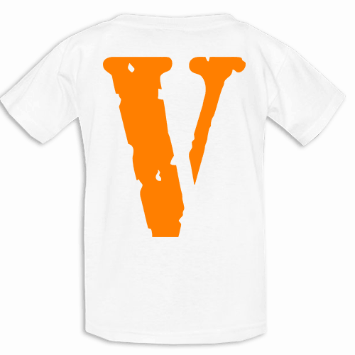 Girl in VLONE Tee back Girl in VLONE Tee F