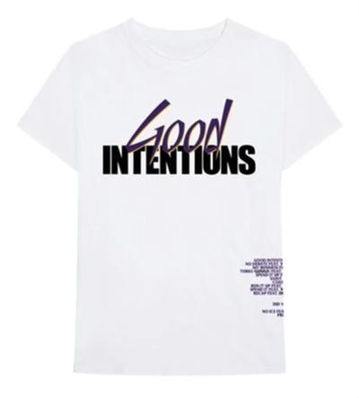 Good-Intentions-Vlone-White-Tee front Good-Intentions-Vlone-White-Tee front