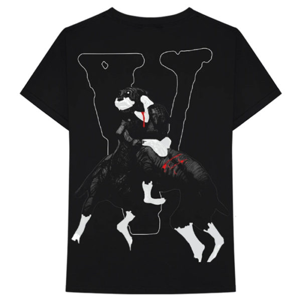 Nav X Vlone Dogs Tee Black Back Nav X Vlone Dogs Tee Black Back