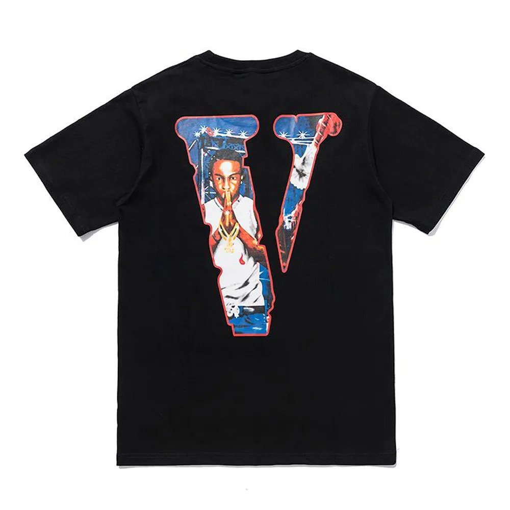 Pop Smoke x Vlone City Tee BACK Pop Smoke x Vlone City Tee BACK