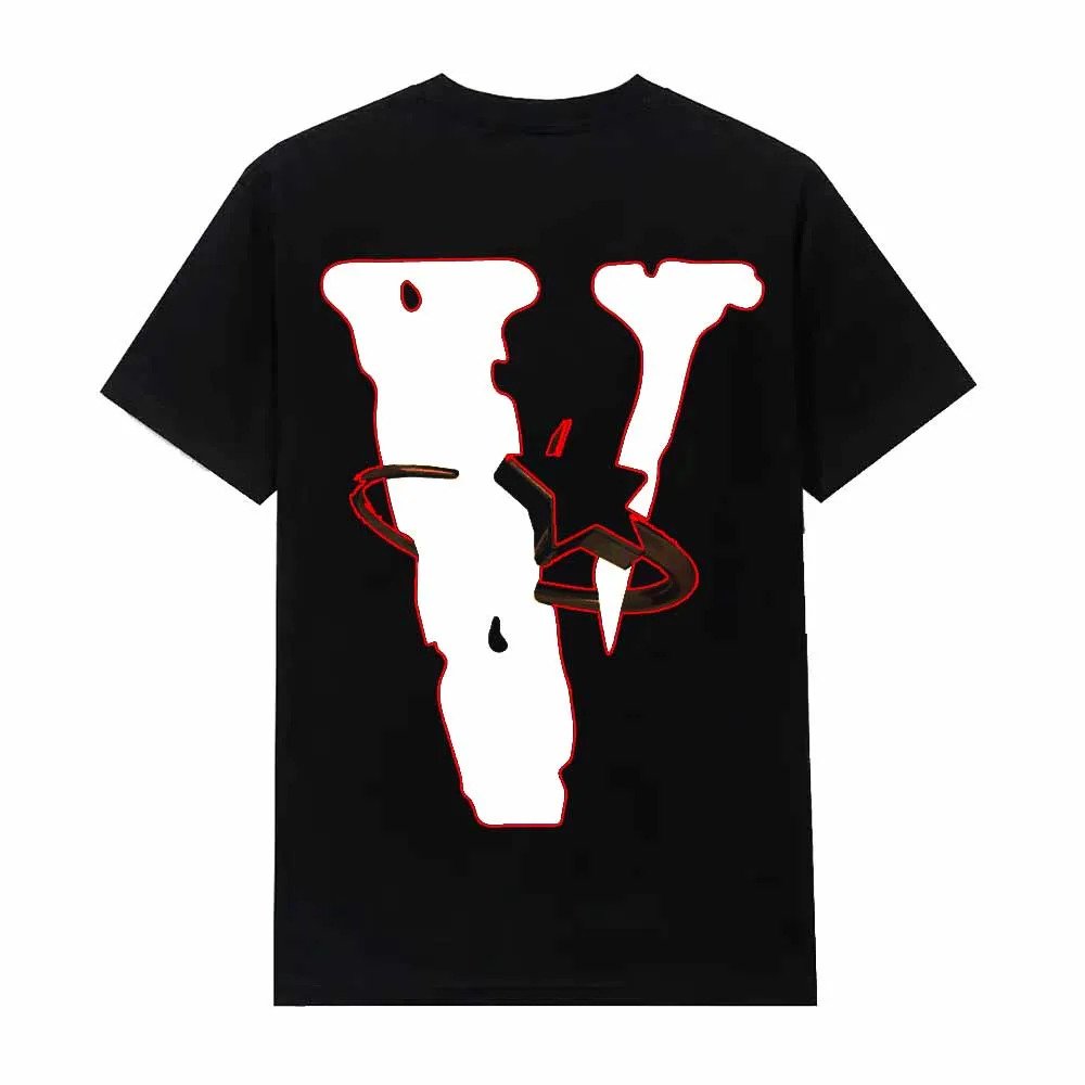 Pop Smoke x Vlone Halo T-shirt Back Pop Smoke x Vlone Halo T-shirt Back