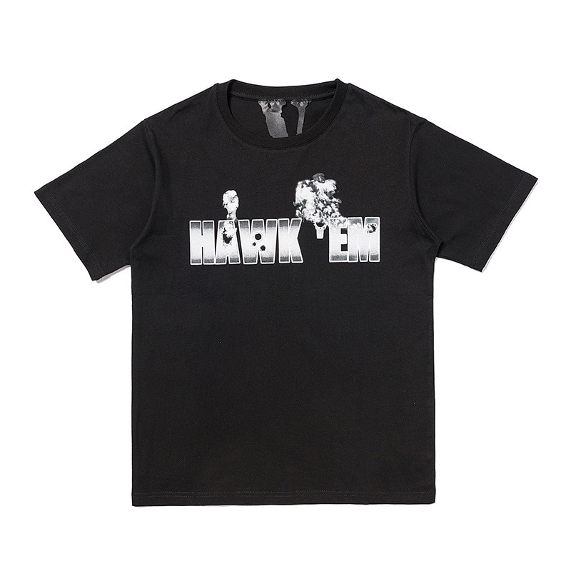VLONE Hawkem Tshirt black front VLONE Hawkem Tshirt black front