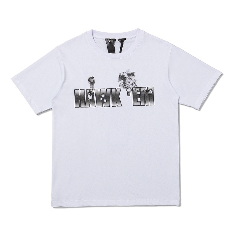 VLONE Hawkem Tshirt front white VLONE Hawkem Tshirt front white