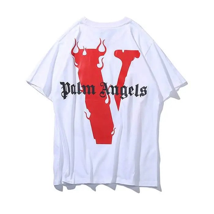 VLONE X PALM ANGELS T-SHIRT- WHITE back VLONE X PALM ANGELS T-SHIRT- WHITE back
