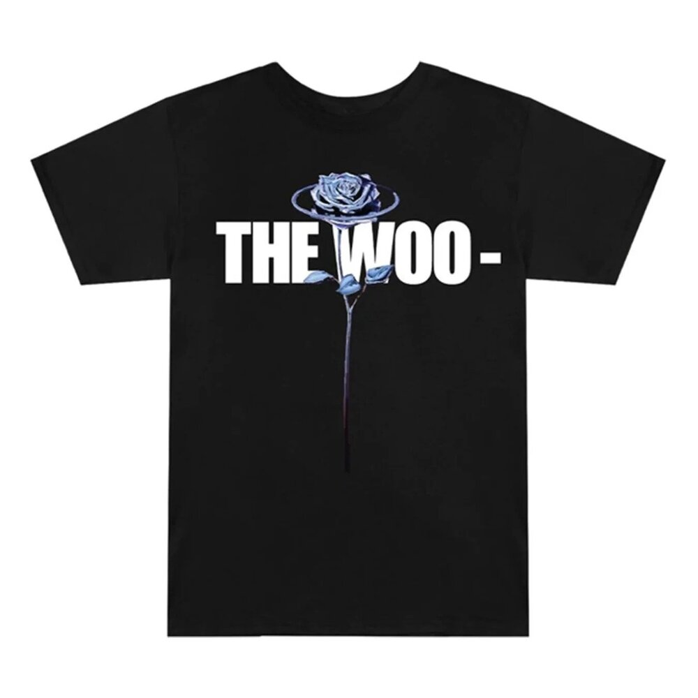 VLONE x Pop Smoke The Woo Tee front VLONE x Pop Smoke The Woo Tee front
