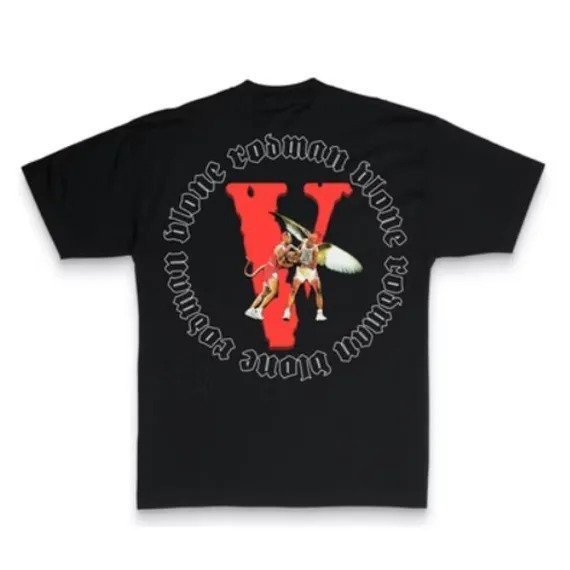 Vlone Rodman Devil T-shirt back Vlone Rodman Devil T-shirt back