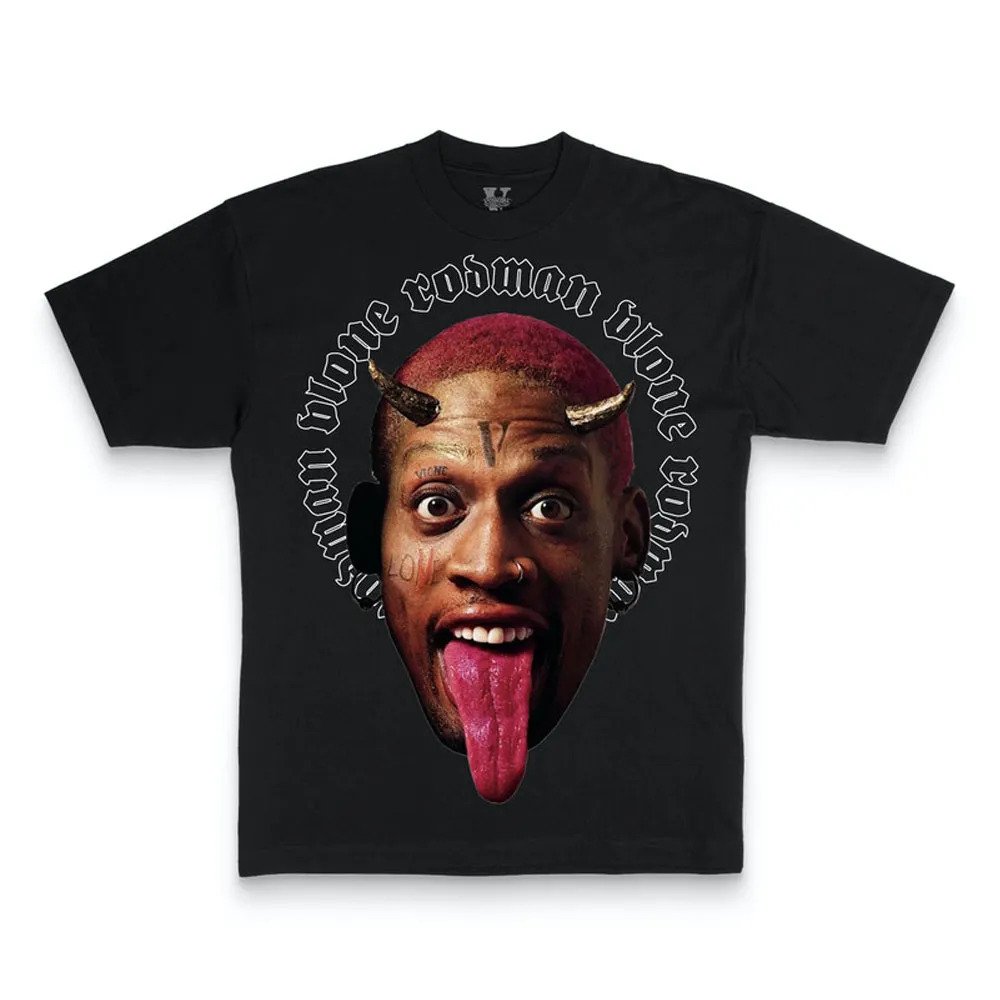 Vlone Rodman Devil T-shirt front Vlone Rodman Devil T-shirt front