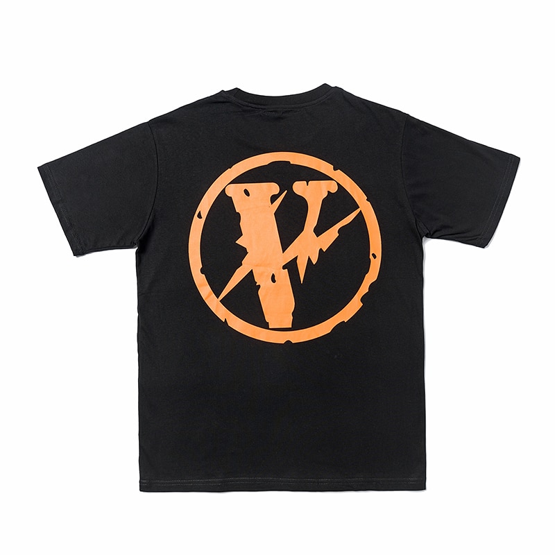 Vlone X Fragments Tee black Vlone X Fragments Tee