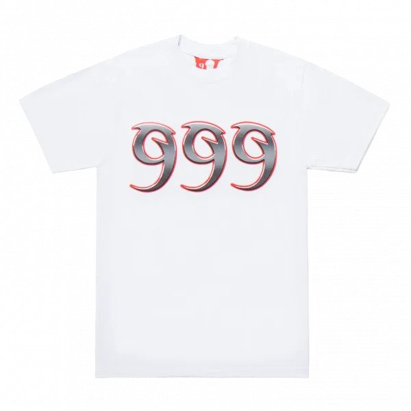 Juice Wrld X Vlone Blade Tee White Front Juice Wrld X Vlone Blade Tee White Front