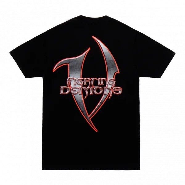 Juice Wrld X Vlone Blade Tee black back Juice Wrld X Vlone Blade Tee black back
