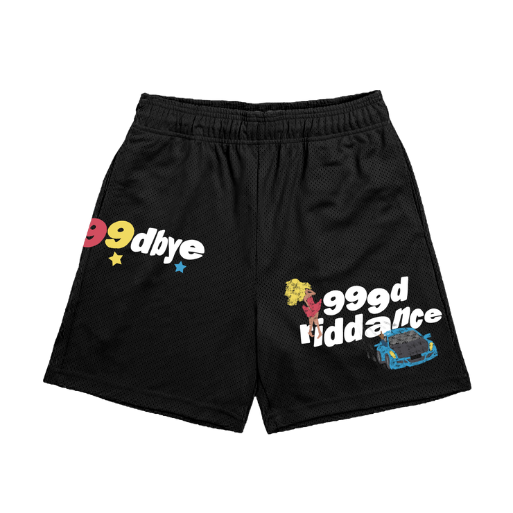 999 Club 4 Year Anniversary Shorts Black 999 Club 4 Year Anniversary Shorts Black