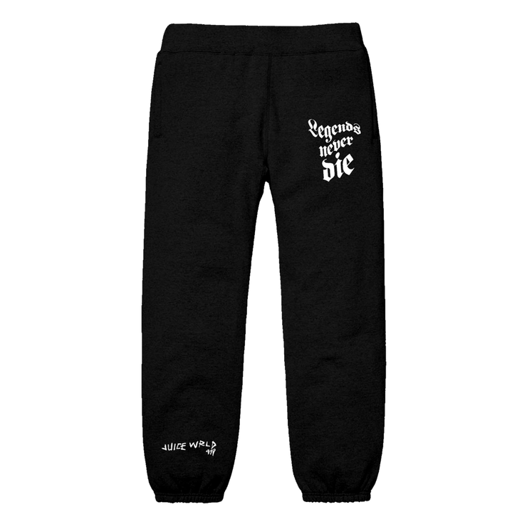 999 Club Juice Wrld 999 Sweatpants Black 999 Club Juice Wrld 999 Sweatpants Black