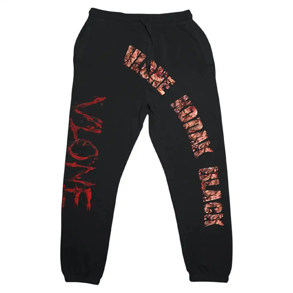 Kodak Black x Vlone Zombie Joggers-Black Kodak Black x Vlone Zombie Joggers-Black
