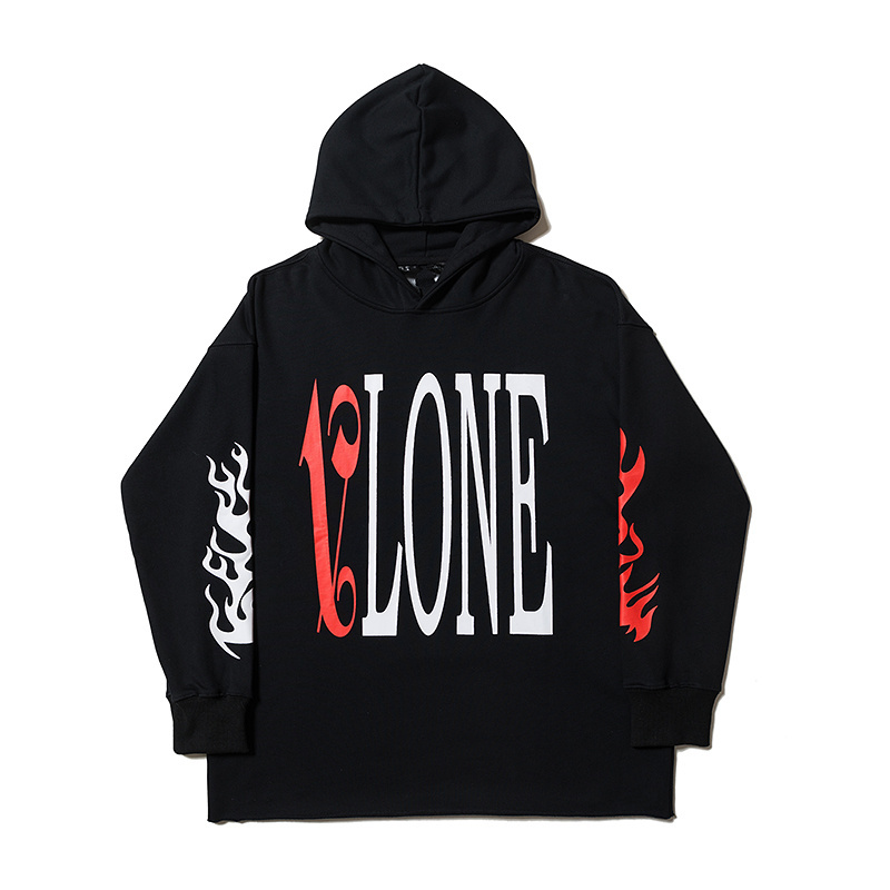 NWT VLONE x PALM Hoodie Black Front NWT VLONE x PALM Hoodie Black Front
