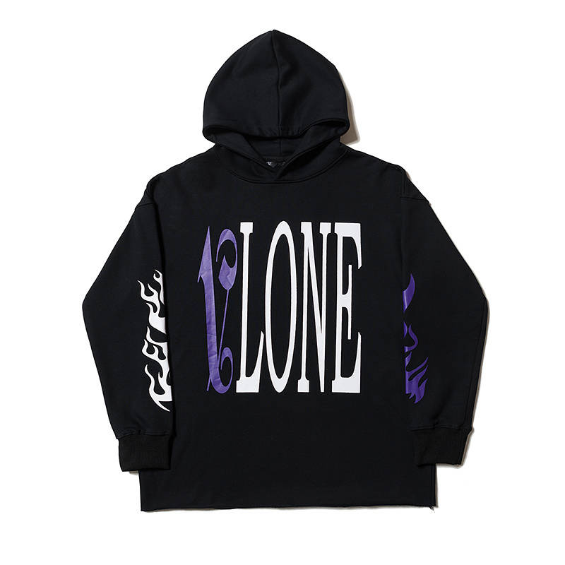 NWT VLONE x PALM Hoodie White Front NWT VLONE x PALM Hoodie White Front