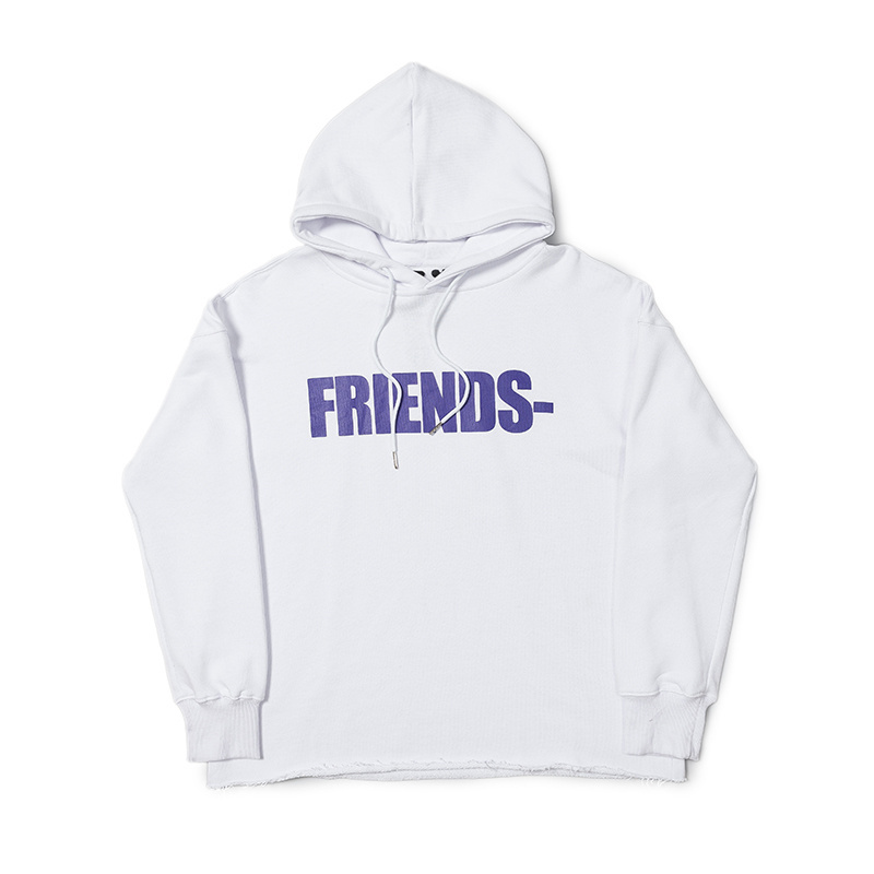 VLONE Friends Hoodie white front VLONE Friends Hoodie white front