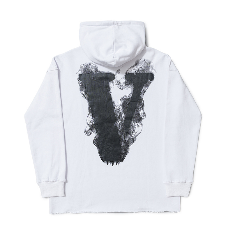 VLONE Friends Winged Demon Grim Hoodie white black VLONE Friends Winged Demon Grim Hoodie white black