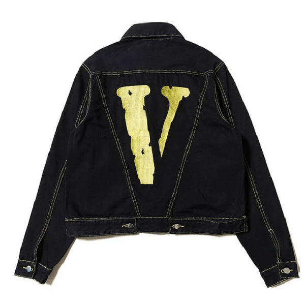 VLONE V Friends Denim Jacket 2021 back VLONE V Friends Denim Jacket