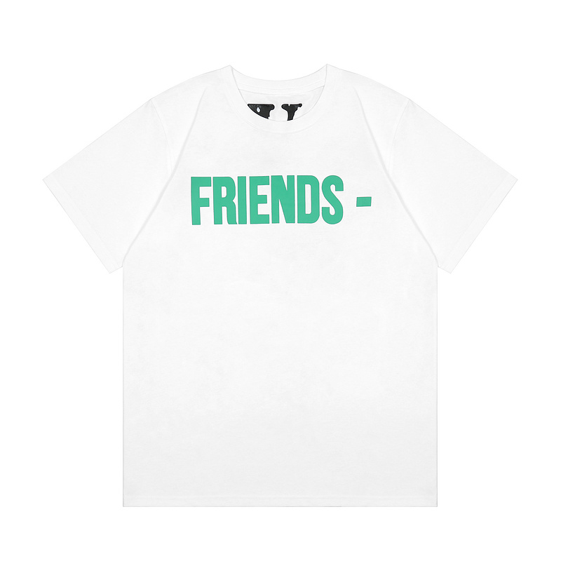 VLONE friends shirt White Front VLONE friends shirt White Front