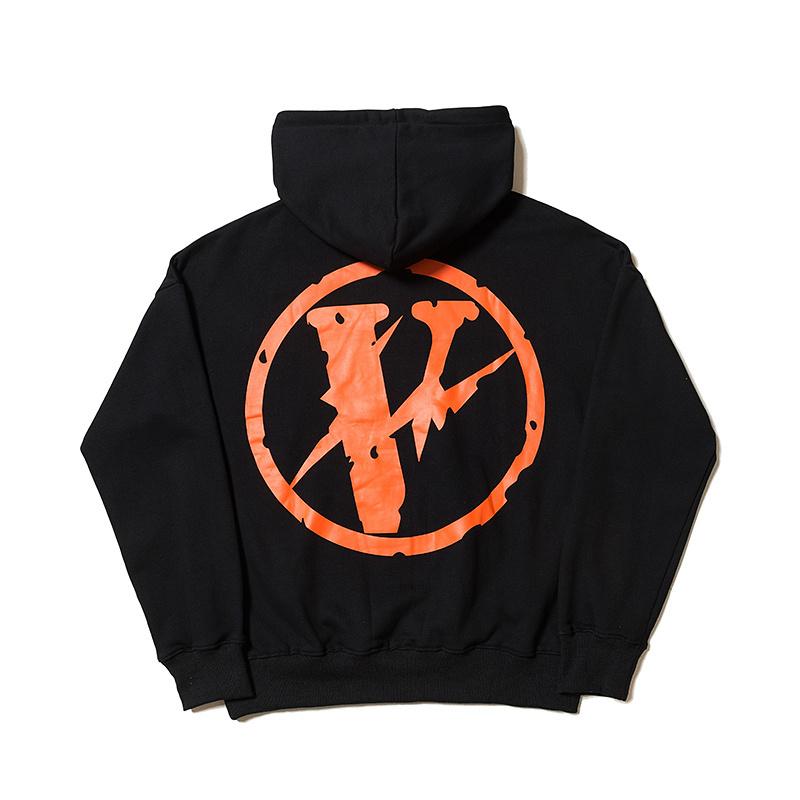Vlone Fragment Staple Hoodie black back Vlone Fragment Staple Hoodie black back