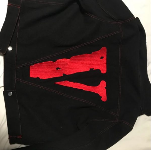 Vlone Friend Denim Jacket back Vlone Friend Denim Jacket