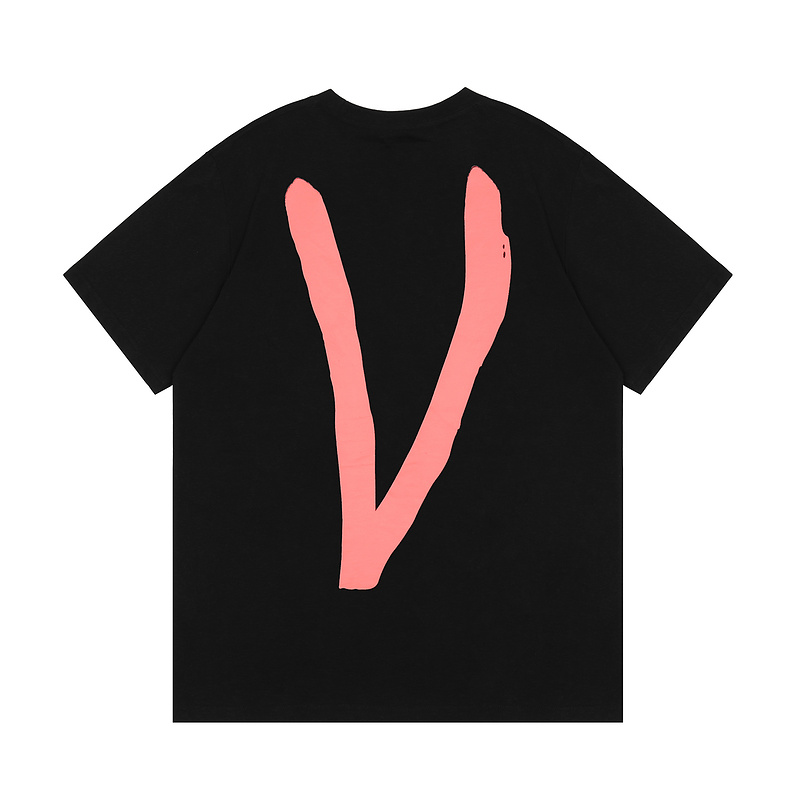 Vlone Love Shirt Black Back Vlone Love Shirt