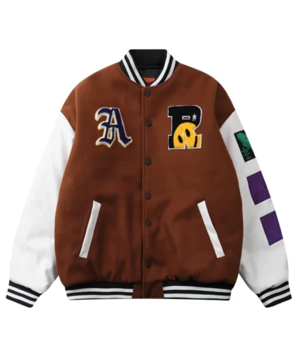 All Smiles Smiley Asap Rocky AWGE Inspired Varsity jacketAll Smiles Smiley Asap Rocky AWGE Inspired Varsity jacket All Smiles Smiley Asap Rocky AWGE Inspired Varsity jacket