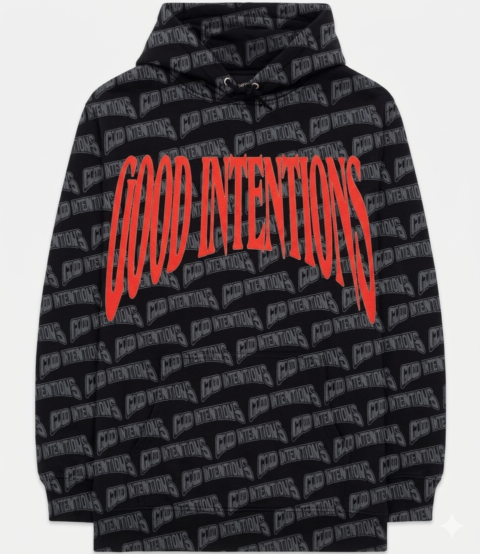 Vlone x Nav All Over Printed Hoodie Vlone x Nav All Over Printed Hoodie