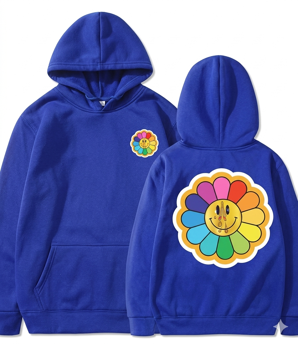 Vlone Sunflower Murakami Takashi Hoodie Vlone Sunflower Murakami Takashi Hoodie