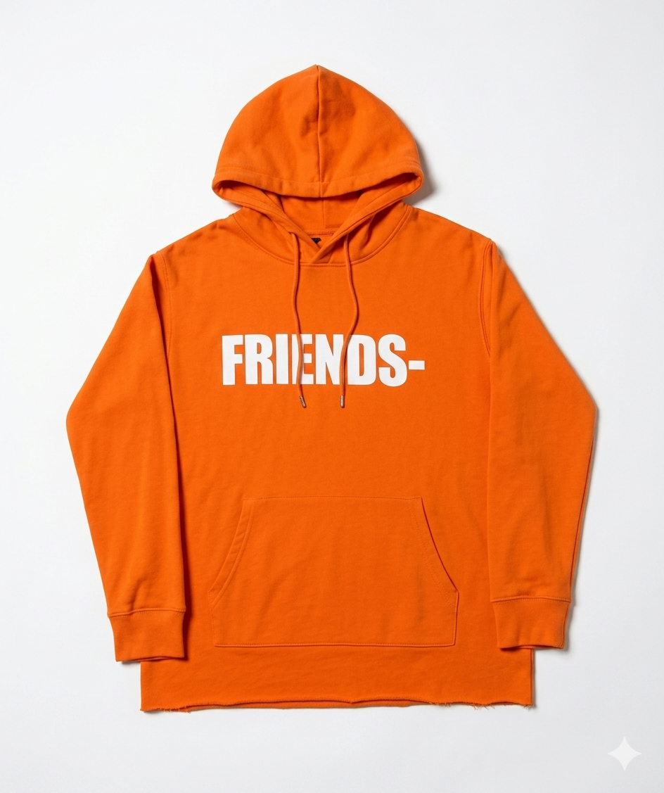 Vlone Friends Cotton Hoodie Vlone Friends Cotton Hoodie