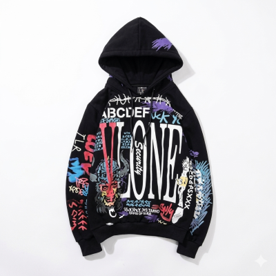 Vlone Graffiti Exclusive Hoodie