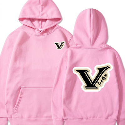 Vlone Text V All Colors Logo Hoodie