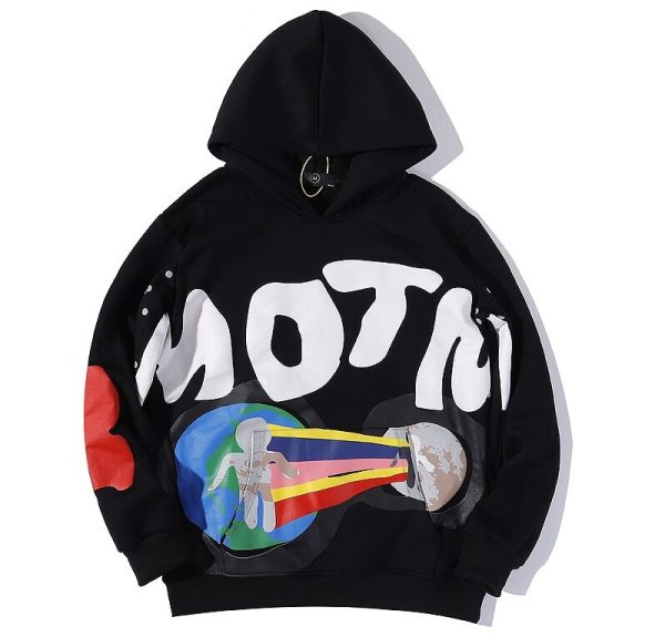 Letter Foam Stranger Things Fleece Hoodies Letter Foam Stranger Things Fleece Hoodies
