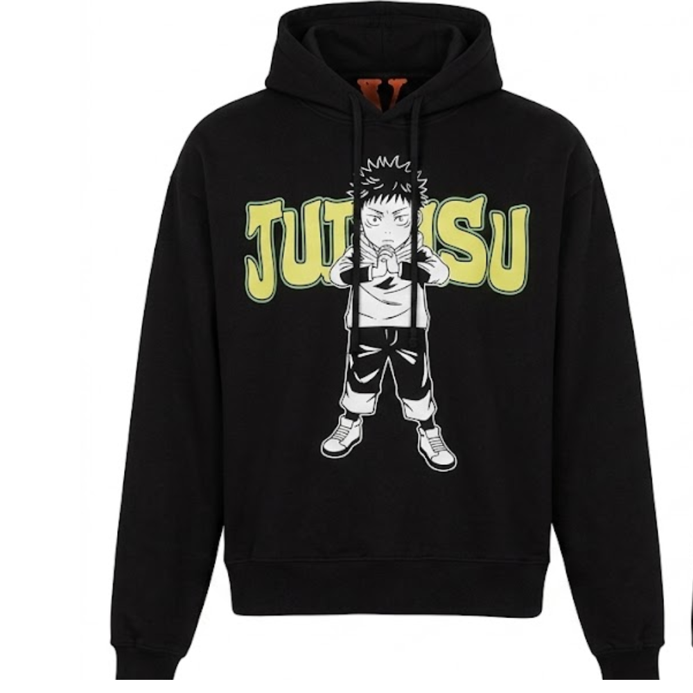 Juice Wrld x Vlone Moty Hoodie – Black Juice Wrld x Vlone Moty Hoodie – Black