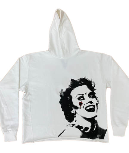 VLONE Marilyn Monroe Vampire Hoodie White VLONE Marilyn Monroe Vampire Hoodie White