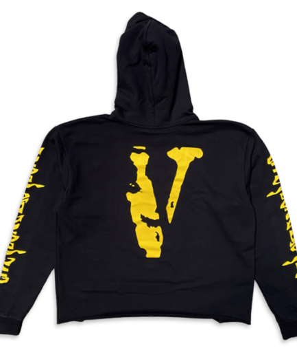 VLONE Nude Girl Hoodie Black Yellow VLONE Nude Girl Hoodie Black Yellow