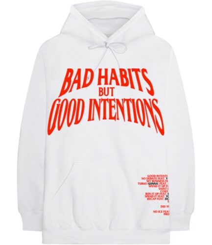 VLONE X NAV Bad Habits But Good Intentions Hoodie VLONE X NAV Bad Habits But Good Intentions Hoodie