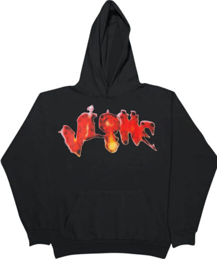 Vlone Halloween Flaming Pumpkin Hoodie – Black Vlone Halloween Flaming Pumpkin Hoodie – Black
