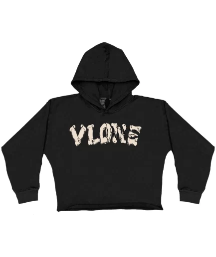 Vlone Lost Bones Hoodie – Black – Kids Vlone Lost Bones Hoodie – Black – Kids