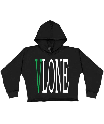 Vlone Staple Green Hoodie – Black – Kids Vlone Staple Green Hoodie – Black – Kids