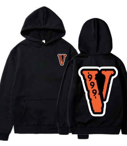 Vlone x Juice WRLD 999 Black Hoodie Vlone x Juice WRLD 999 Black Hoodie