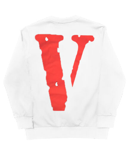 Vlone x Tupac Rebel Of The Underground Sweatshirt – White Vlone x Tupac Rebel Of The Underground Sweatshirt – White