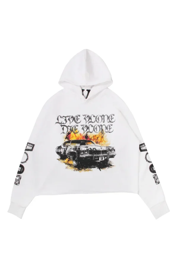 CRASH THE WHIP HOODIE with DICE CRASH THE WHIP HOODIE with DICE