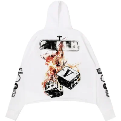 CRASH THE WHIP HOODIE with DICE