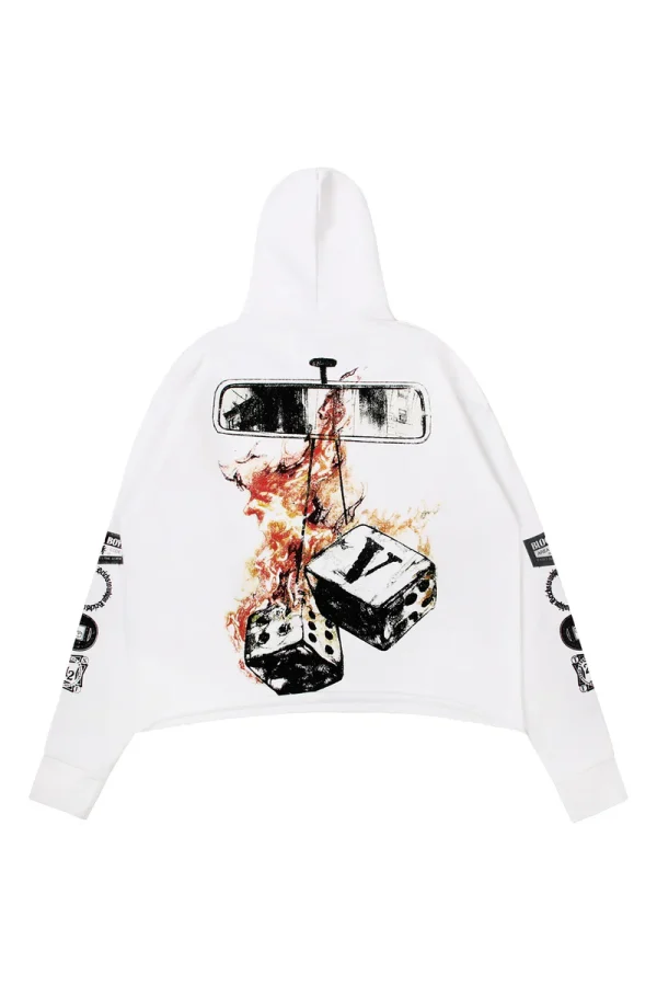 CRASH THE WHIP HOODIE with DICE CRASH THE WHIP HOODIE with DICE