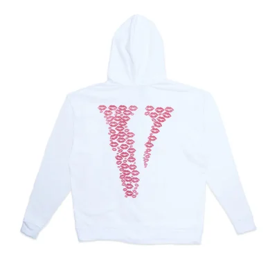 RED LIPSTICK OG EMBROIDERED ZIP-UP HOODIE