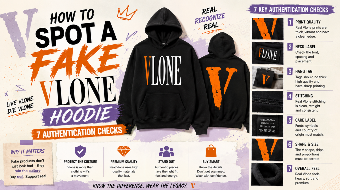 How to Spot a Fake Vlone Hoodie — 7 Authentication Checks