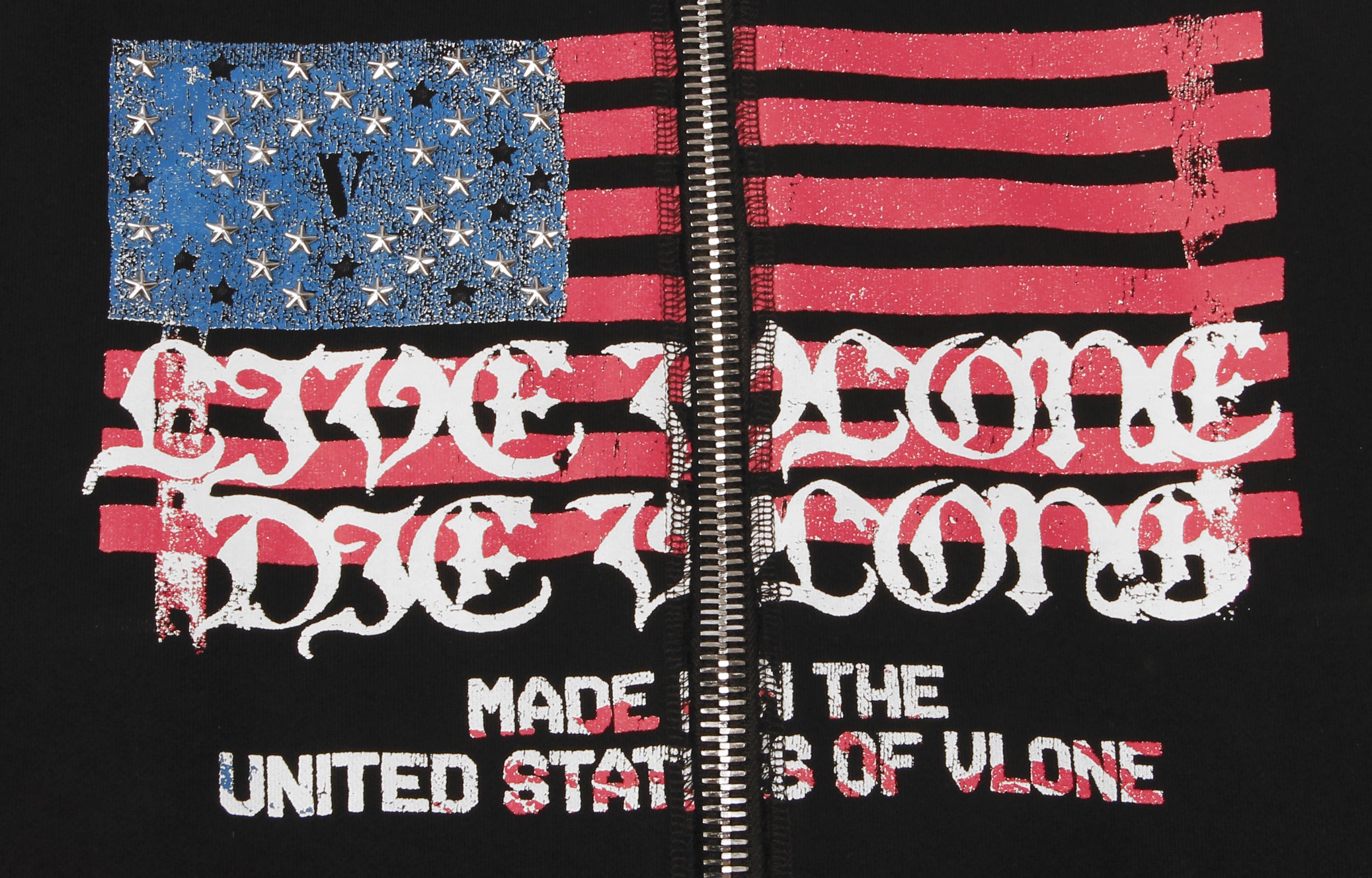 VLONE FLAG Zip Up Hoodie VLONE FLAG Zip Up Hoodie