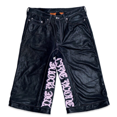 VLONE LVDV LEATHER SHORTS