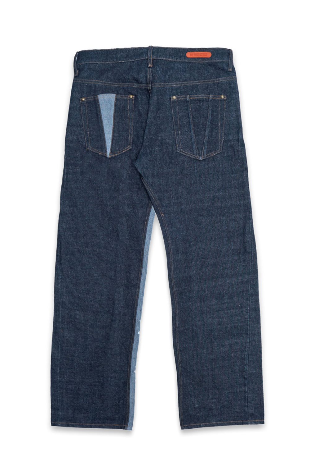 VLONE LVDV TWO-TONE RAW DENIM JEANS VLONE LVDV TWO-TONE RAW DENIM JEANS